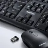 The black wireless keyboard and mouse set BS43 offers a comfortable feel, is multi-functional for office and gaming, and is compatible with Bluetooth connection Application Scenario